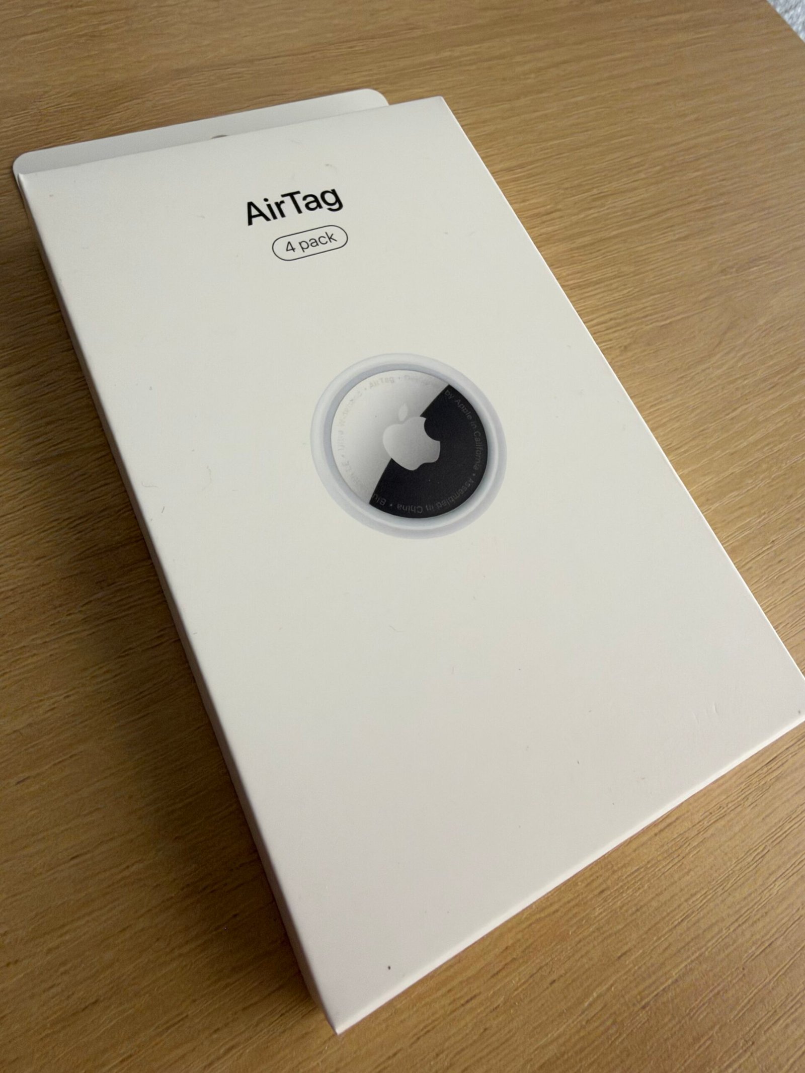 Pack 4 Apple AirTags (1ª Gen)